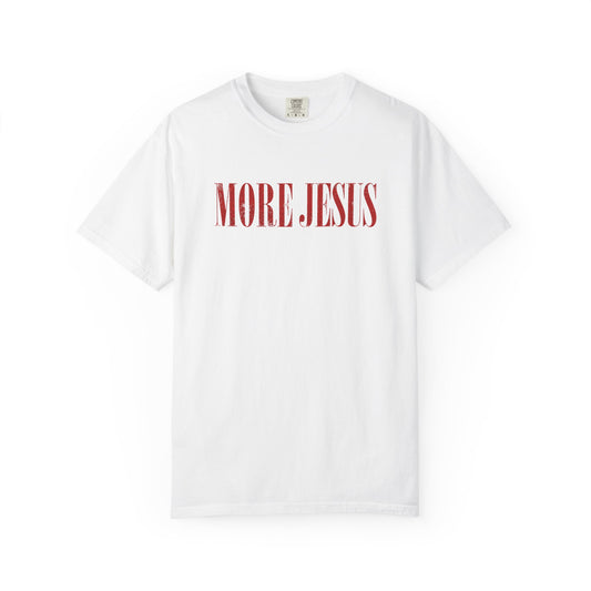 Jesus Prayer T-Shirt — "More Jesus" Graphic Christian Tee