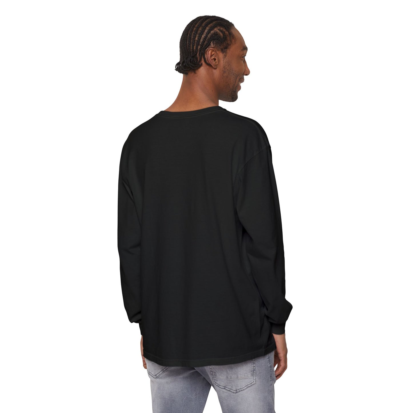 More Jesus Long Sleeve T-Shirt — Christian Crucifix Faith Tee