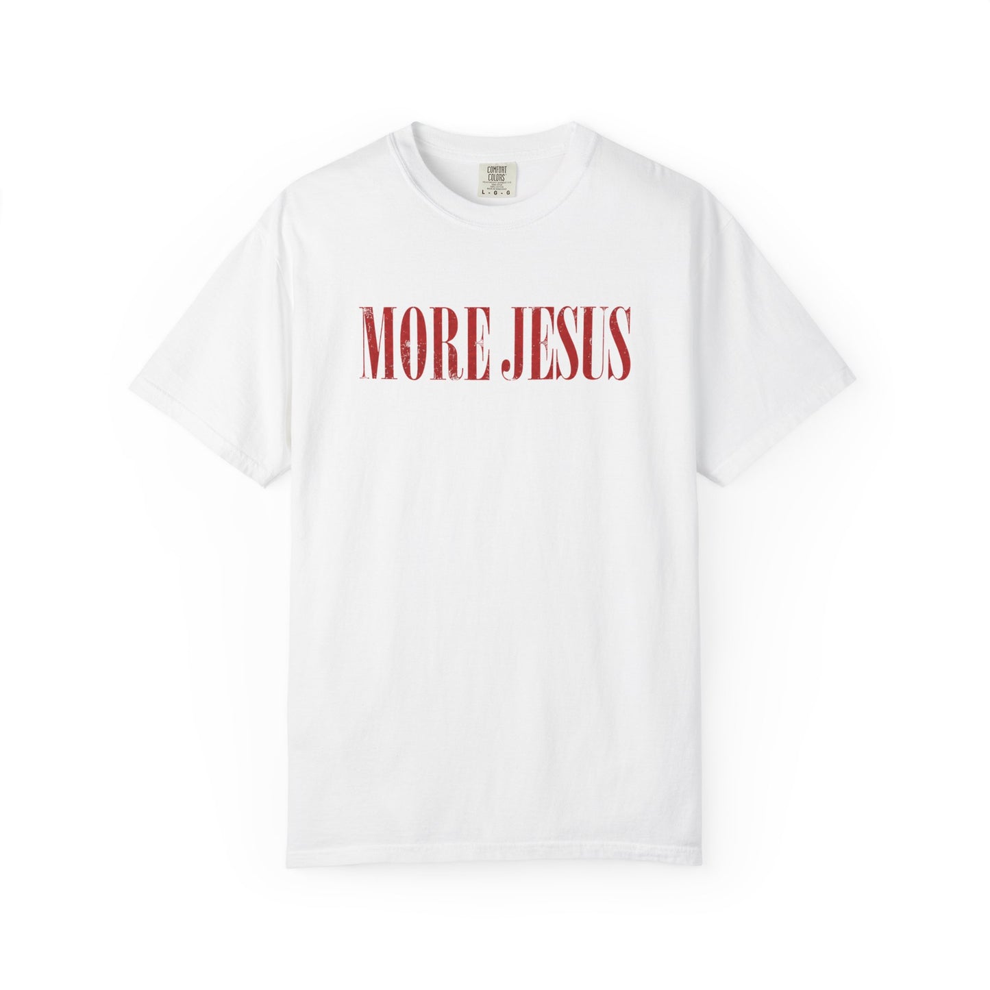Jesus Prayer T-Shirt — "More Jesus" Graphic Christian Tee