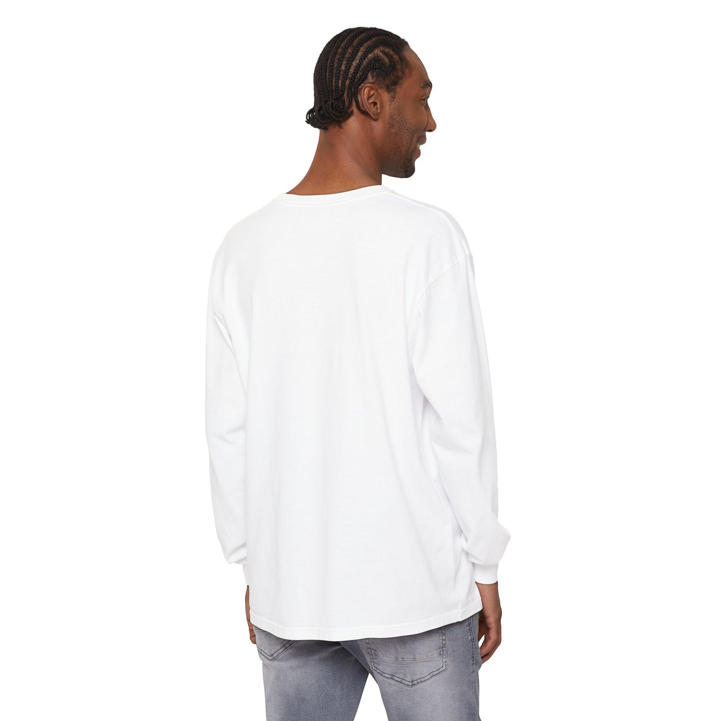 More Jesus Long Sleeve T-Shirt — Christian Crucifix Faith Tee